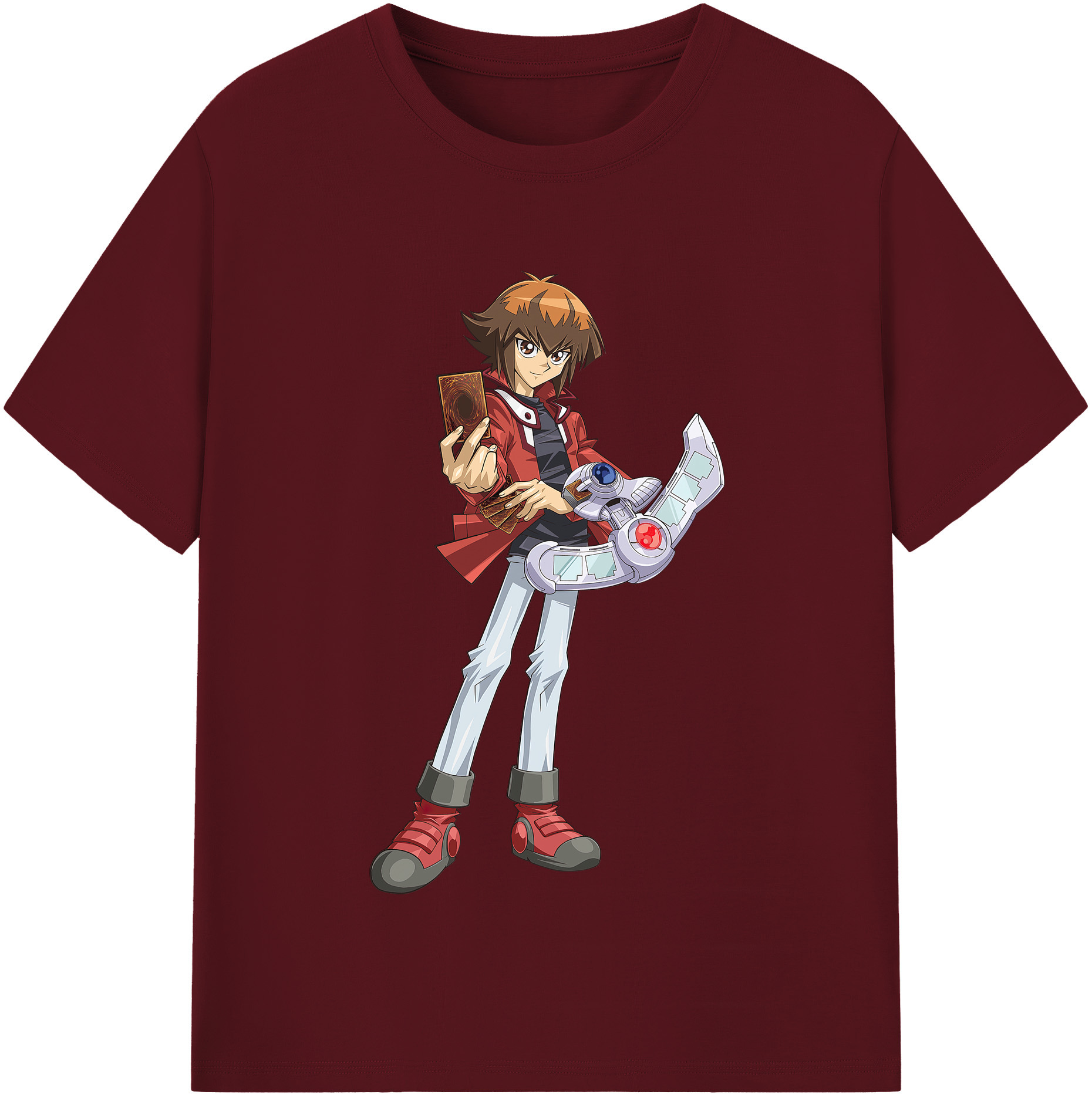 （画像用） 遊☆戯☆王 Yu-Gi-Oh! 綿100％半袖Tシャツ（フロントプリント）